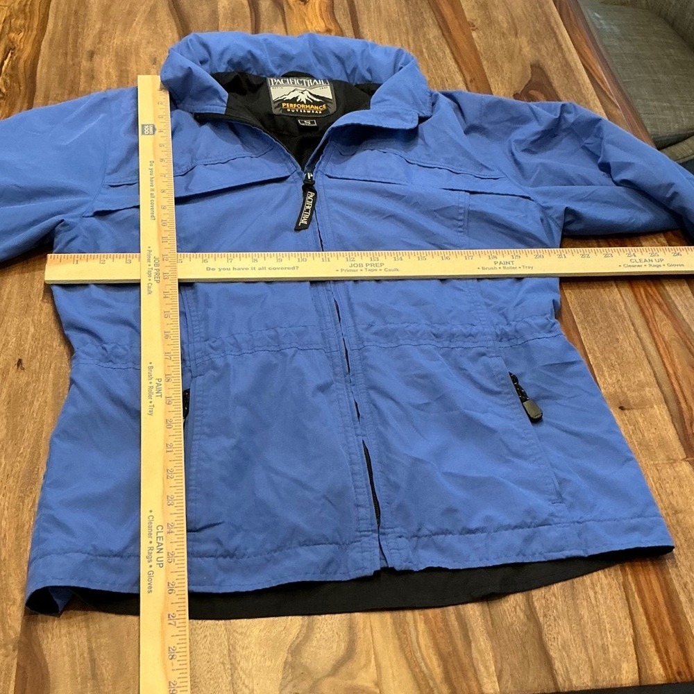 Pacific Trail Blue Lightweight Hooded Performance Outerwear Jacket Women's Small - Picture 6 of 12